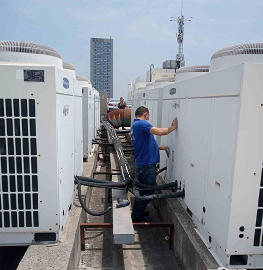 昆都仑中央空调制热和不制冷系统维修方法