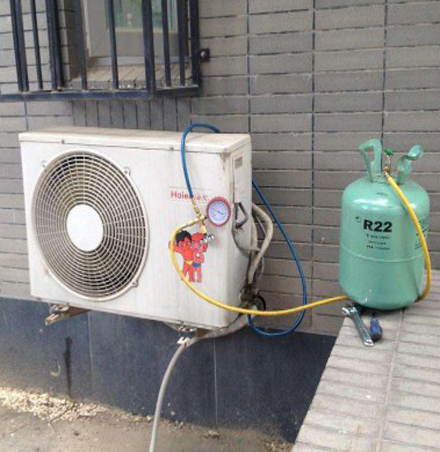 昆都仑空调加氟