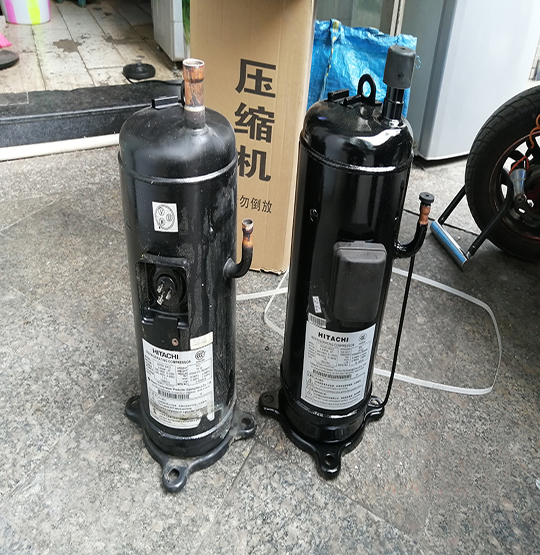 昆都仑中央空调压缩机的更换维修